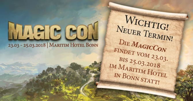 Die MagicCon 2018 hat einen neuen Termin!