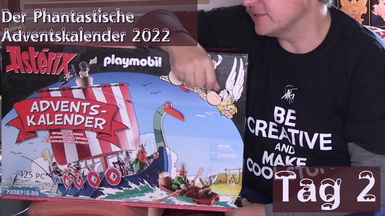 Der phantastische Adventskalender 2022 – Asterix Playmobil Adventskalender – Tag 2