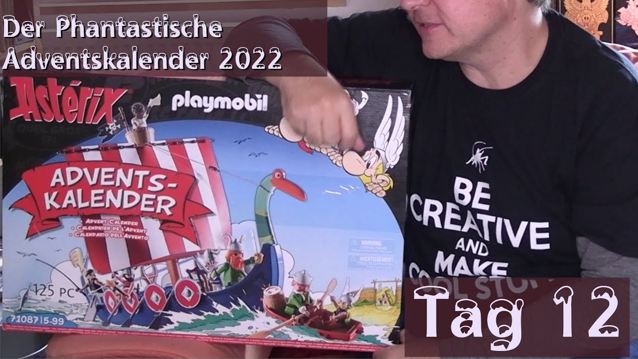 Der phantastische Adventskalender 2022 – Asterix Playmobil Adventskalender – Tag 12