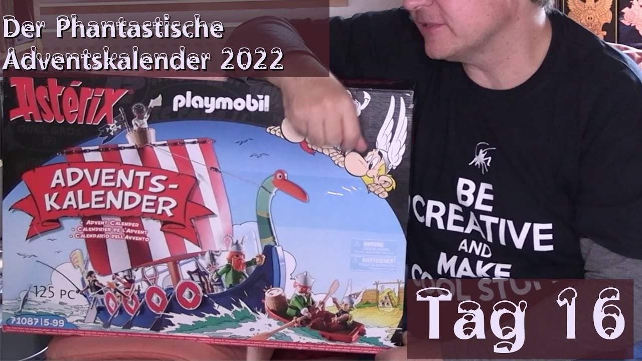 Der phantastische Adventskalender 2022 – Asterix Playmobil Adventskalender – Tag 16