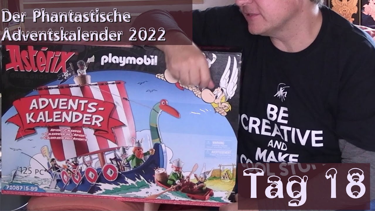 Der phantastische Adventskalender 2022 – Asterix Playmobil Adventskalender – Tag 18