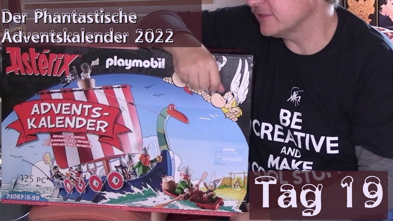 Der phantastische Adventskalender 2022 – Asterix Playmobil Adventskalender – Tag 19