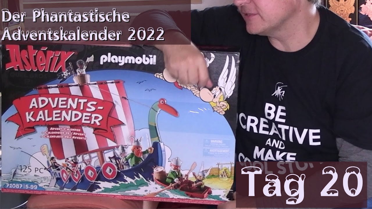 Der phantastische Adventskalender 2022 – Asterix Playmobil Adventskalender – Tag 20