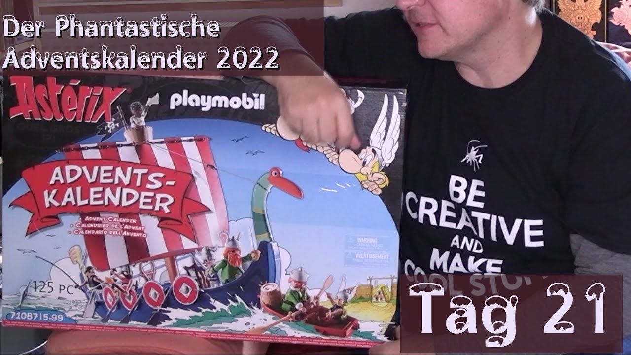 Der phantastische Adventskalender 2022 – Asterix Playmobil Adventskalender – Tag 21